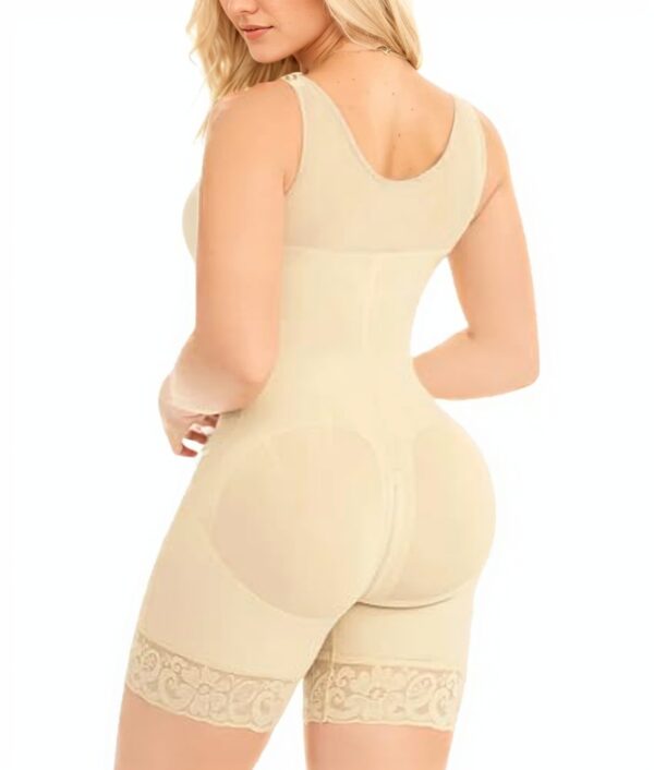Shapewear Jumpsuit For Women Tummy Control Post Surgery Full Body Shaper Butt Lifter With Zipper Crotch Skimsbodysuits Elegant Bodysuitfajashaper - Image 5