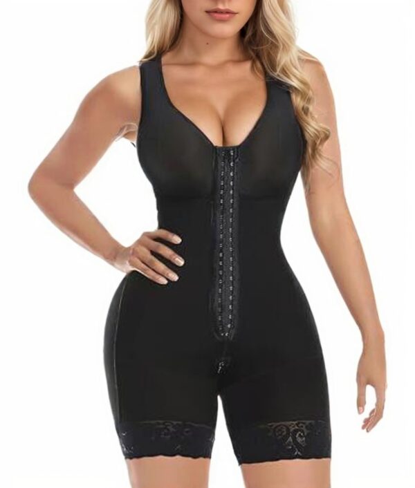Shapewear Jumpsuit For Women Tummy Control Post Surgery Full Body Shaper Butt Lifter With Zipper Crotch Skimsbodysuits Elegant Bodysuitfajashaper - Image 8